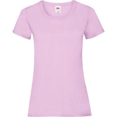 Camiseta entallada mujer 100% algodón Light Pink XS