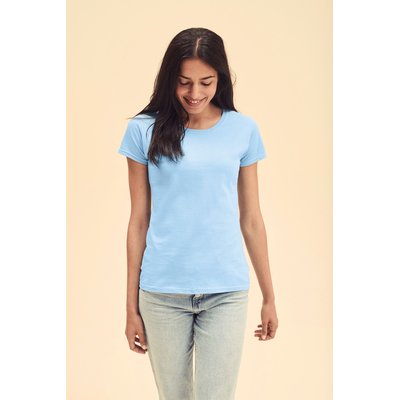 Camiseta entallada mujer 100% algodón