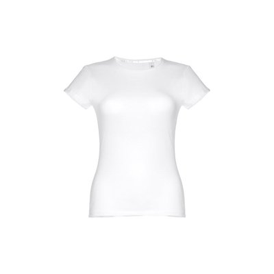 Camiseta Entallada Mujer Algodón 3XL Blanco 3XL