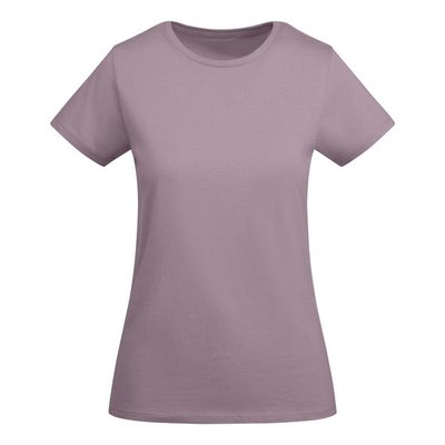 Camiseta entallada mujer algodón orgánico LAVANDA M