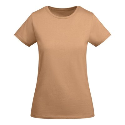 Camiseta entallada mujer algodón orgánico NARANJA GREEK 3XL