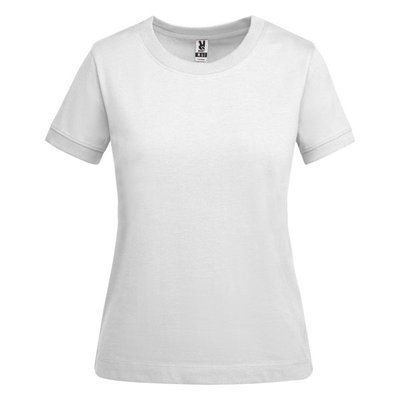 Camiseta gruesa de mujer Blanco 3XL