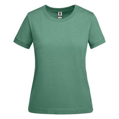 Camiseta gruesa de mujer MENTA OSCURO M