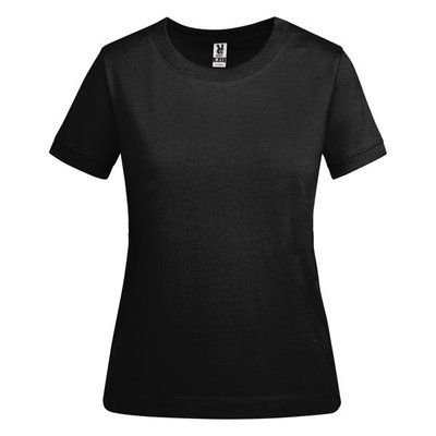 Camiseta gruesa de mujer Negro L