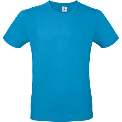 Camiseta hombre 100% algodón preencogido Azul M