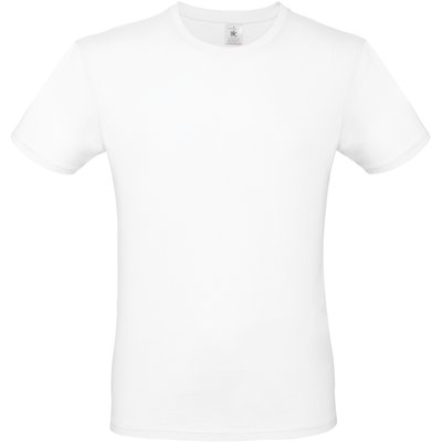 Camiseta hombre 100% algodón preencogido Blanco 5XL