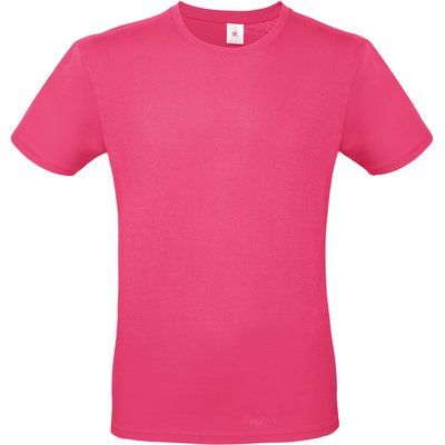 Camiseta hombre 100% algodón preencogido Fuchsia XL