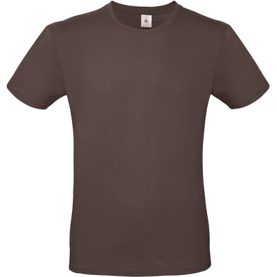 Camiseta hombre 100% algodón preencogido Marrón S