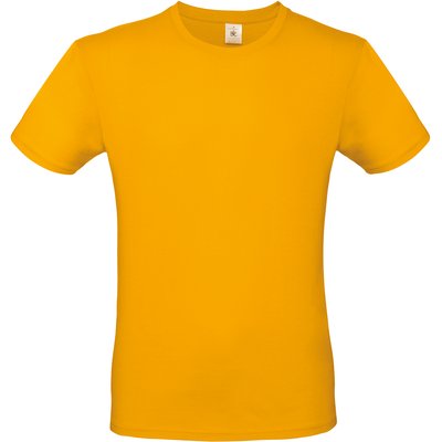 Camiseta hombre 100% algodón preencogido Naranja XXL