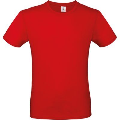 Camiseta hombre 100% algodón preencogido Red 3XL