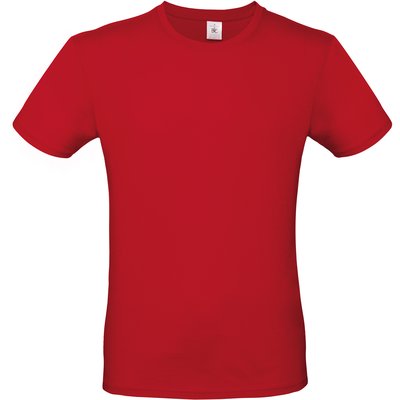 Camiseta hombre 100% algodón preencogido Rojo L