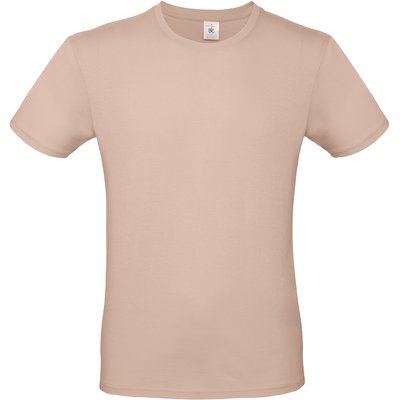 Camiseta hombre 100% algodón preencogido Rosa XL