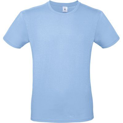 Camiseta hombre 100% algodón preencogido Sky Blue M