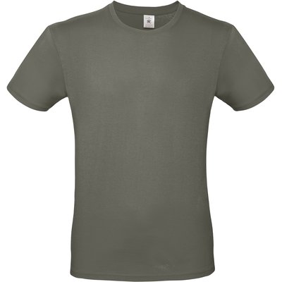 Camiseta hombre 100% algodón preencogido Verde M