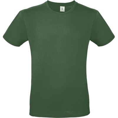 Camiseta hombre 100% algodón preencogido Verde XL