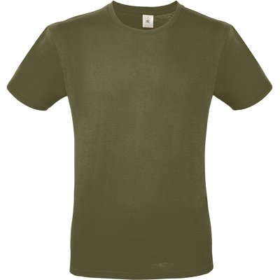 Camiseta hombre 100% algodón preencogido Verde XL