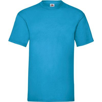 Camiseta hombre algodón cuello redondo Azur Blue XXL