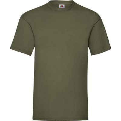 Camiseta hombre algodón cuello redondo Classic Olive XL