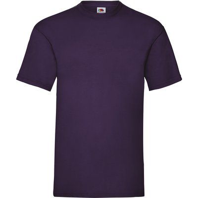 Camiseta hombre algodón cuello redondo Purple M