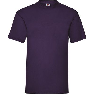 Camiseta hombre algodón cuello redondo Purple S