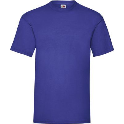 Camiseta hombre algodón cuello redondo Royal Blue 3XL