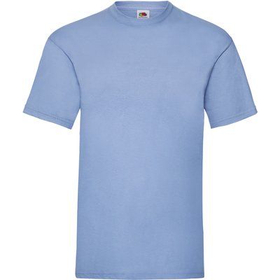 Camiseta hombre algodón cuello redondo Sky Blue XL