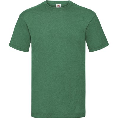 Camiseta hombre algodón cuello redondo Verde XXL