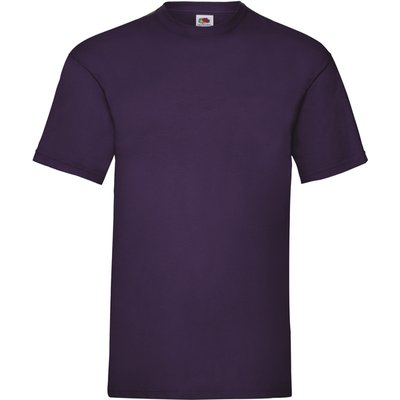 Camiseta hombre algodón cuello redondo Violeta S