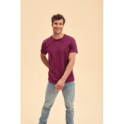 Camiseta hombre algodón cuello redondo