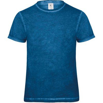 Camiseta hombre algodón manga corta Blue Clash S