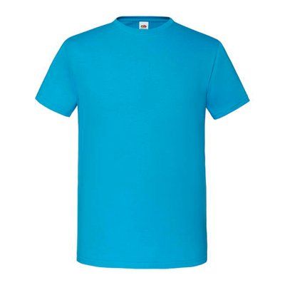 Camiseta hombre algodón peinado Azur Blue 3XL