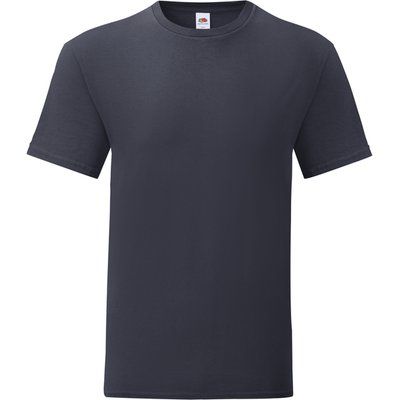 Camiseta hombre algodón peinado Deep Navy 3XL