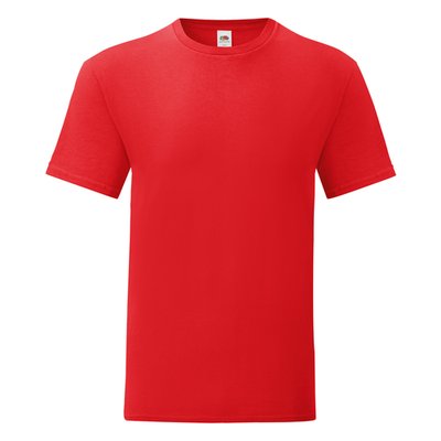 Camiseta hombre algodón peinado Rojo XXL