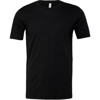 Camiseta hombre algodón poliéster Heather Black M