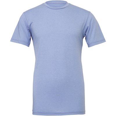 Camiseta hombre algodón poliéster Heather Blue M