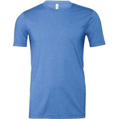 Camiseta hombre algodón poliéster Heather Columbia Blue L