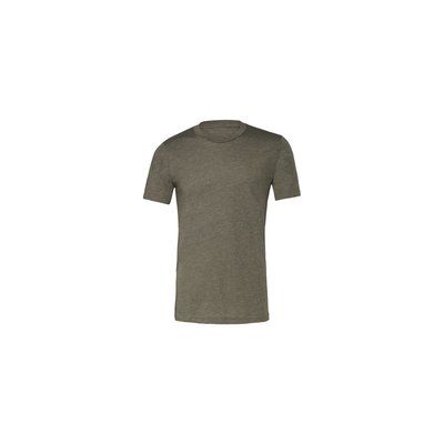 Camiseta hombre algodón poliéster Heather Military Green XL