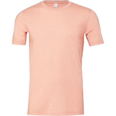 Camiseta hombre algodón poliéster Heather Peach S