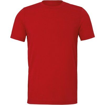 Camiseta hombre algodón poliéster Heather Red L