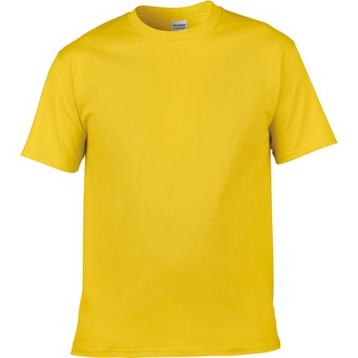 Camiseta hombre algodón preencogido Amarillo L