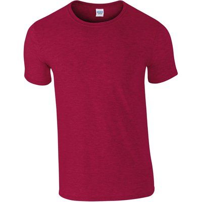 Camiseta hombre algodón preencogido Antique Cherry Red S