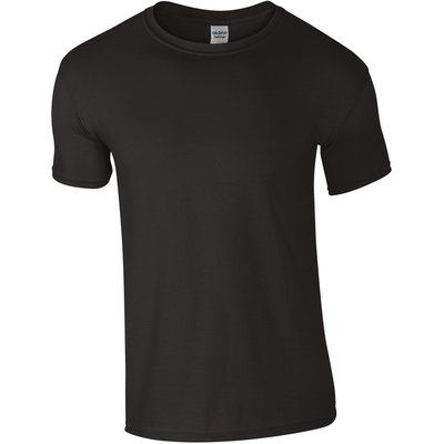 Camiseta hombre algodón preencogido Black S