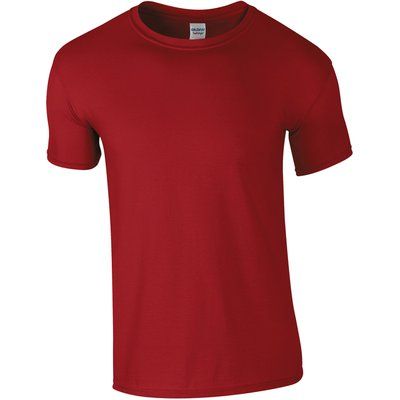 Camiseta hombre algodón preencogido Cardinal Red 3XL