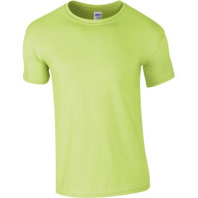 Camiseta hombre algodón preencogido Mint Green S