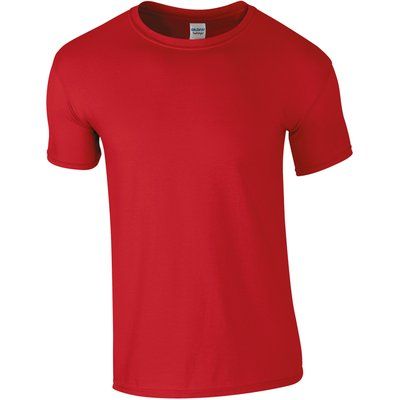 Camiseta hombre algodón preencogido Red XL