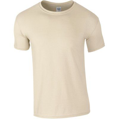 Camiseta hombre algodón preencogido Sand 4XL