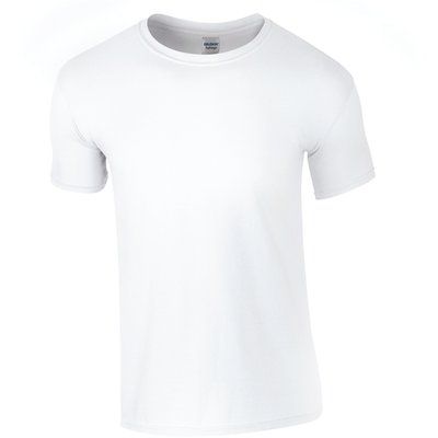 Camiseta hombre algodón preencogido White 3XL