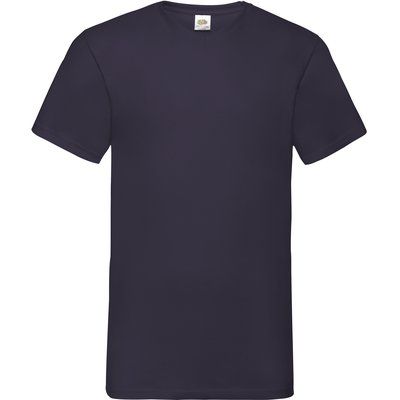 Camiseta hombre cuello de pico Deep Navy XXL