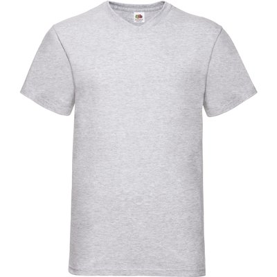 Camiseta hombre cuello de pico Gris XXL