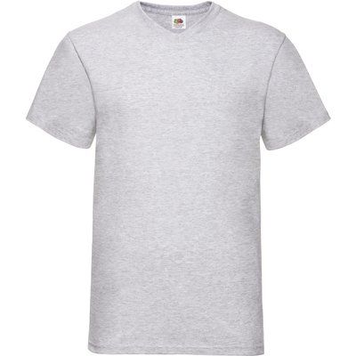 Camiseta hombre cuello de pico Heather Grey M